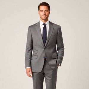 𝅺Ted Baker Wool Endurance Pinstripe Suit Jacket Blazer Size 44R